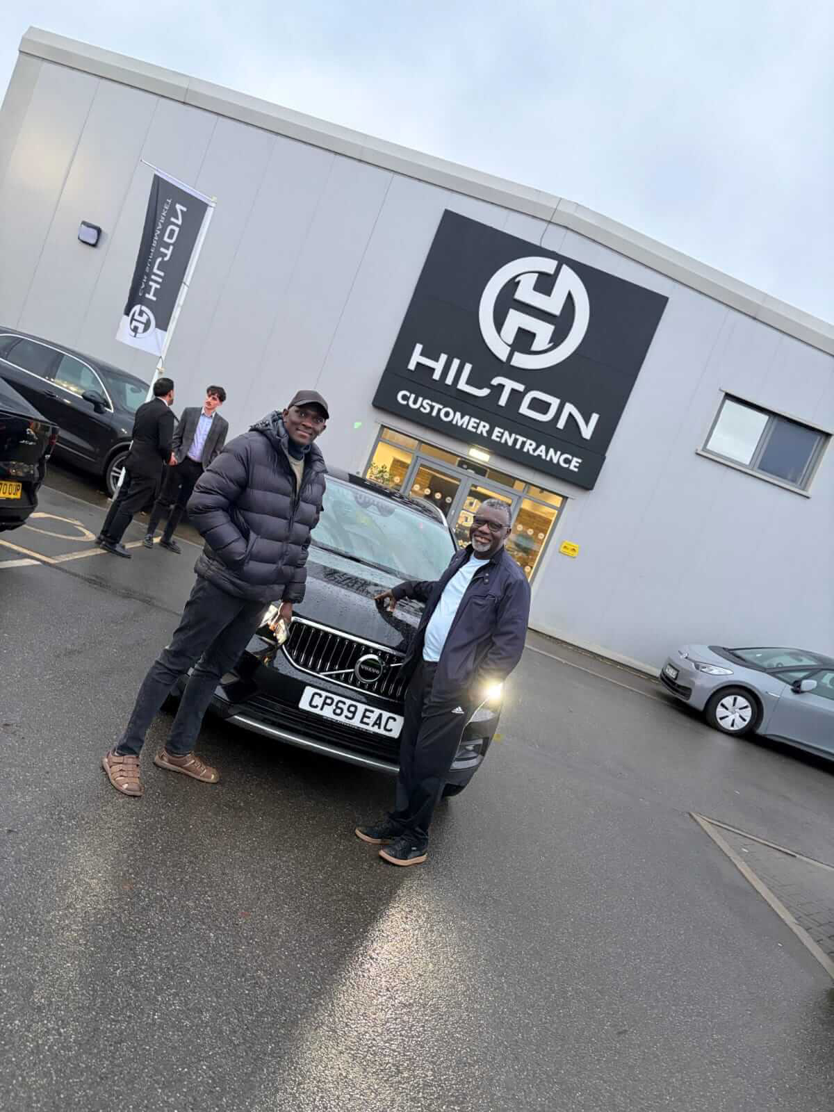 Another happy Hilton Car Supermarket customer
