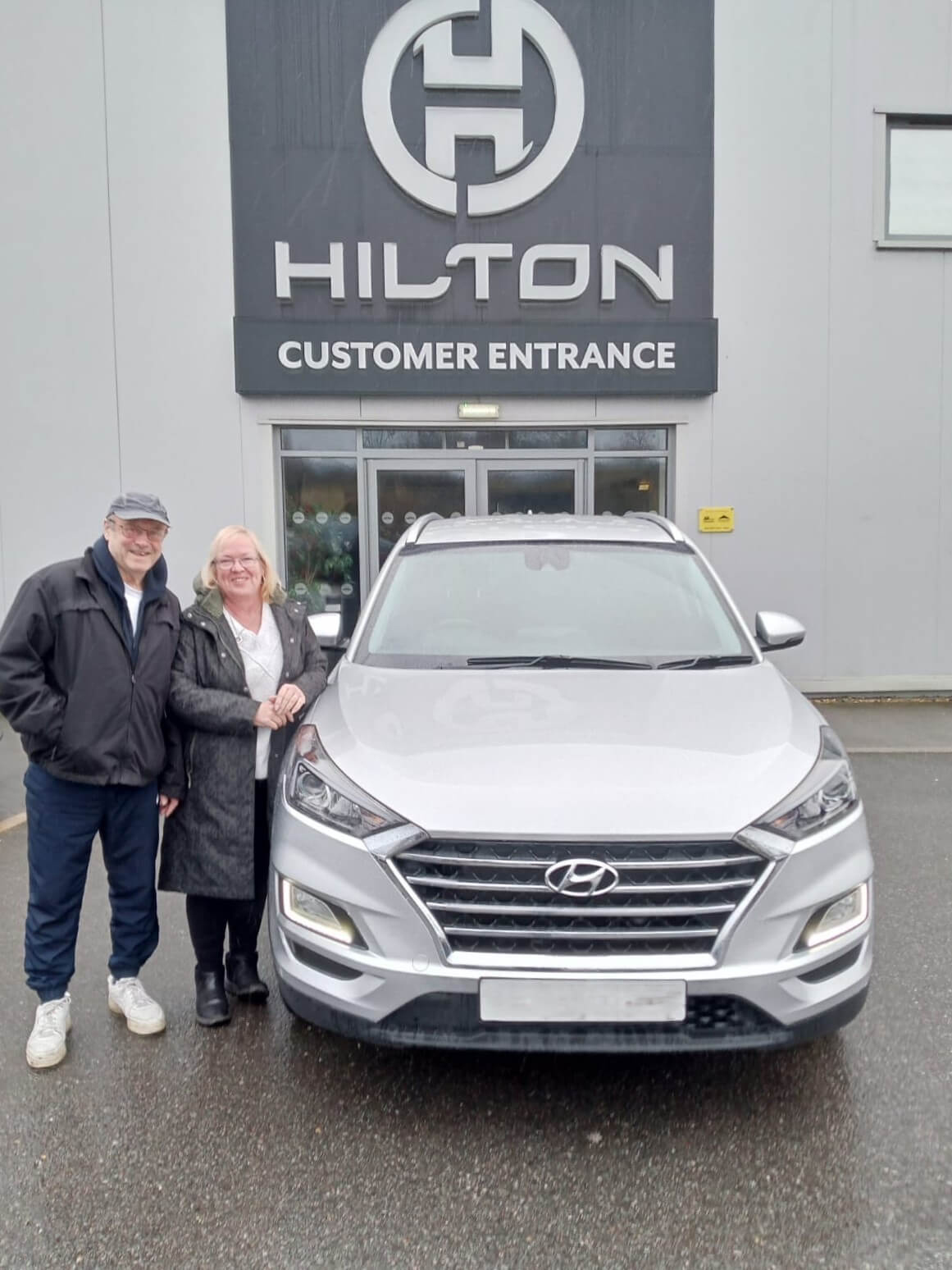 Another happy Hilton Car Supermarket customer