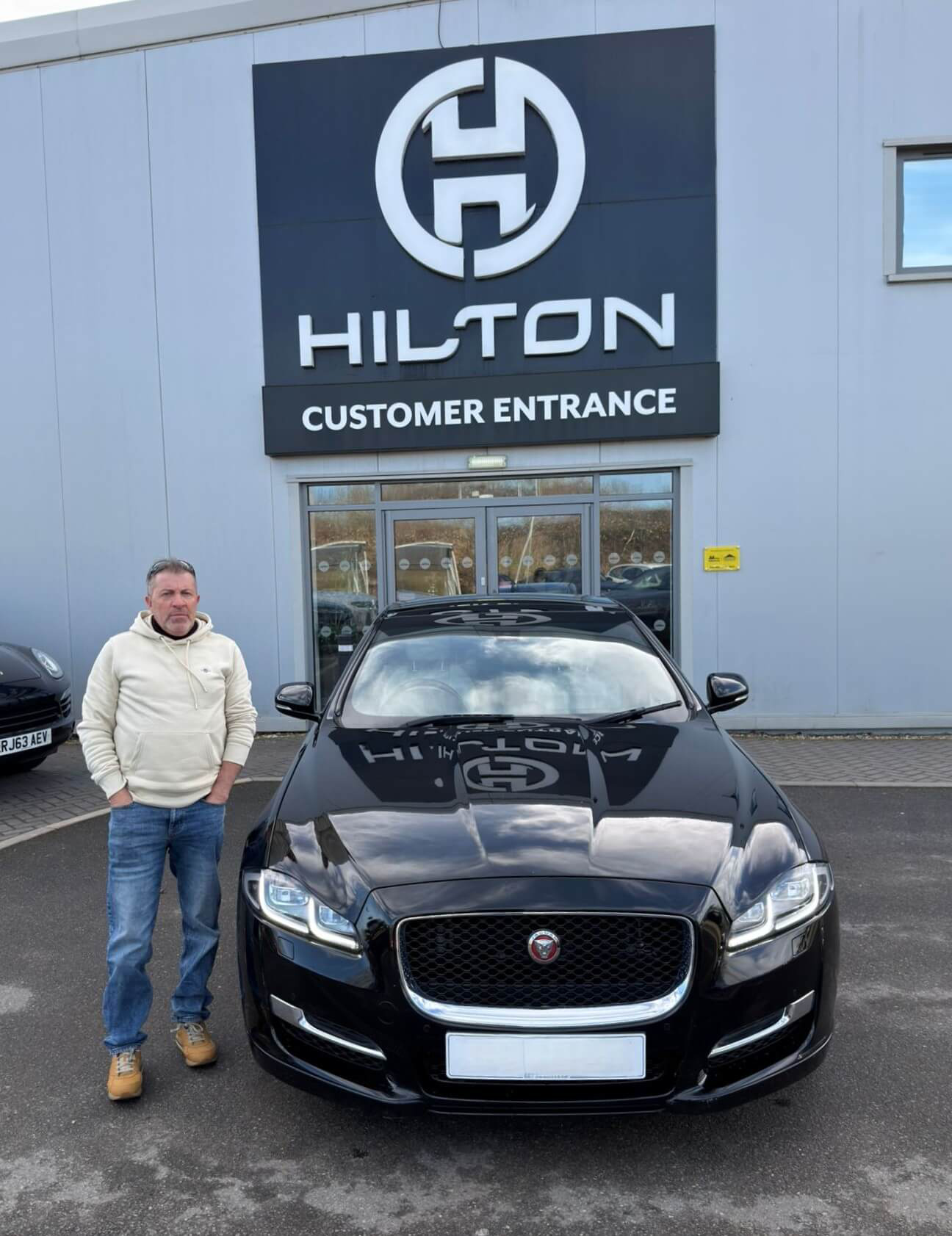 Another happy Hilton Car Supermarket customer