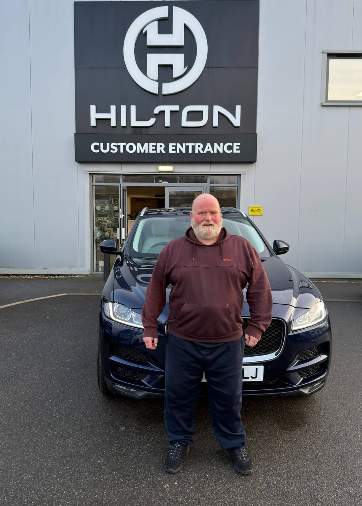 Another happy Hilton Car Supermarket customer
