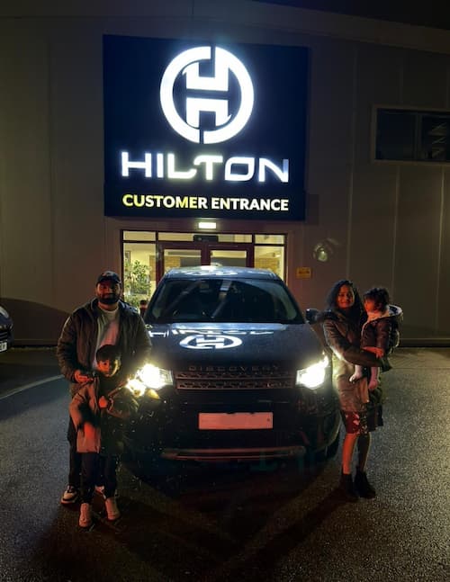 Another happy Hilton Car Supermarket customer