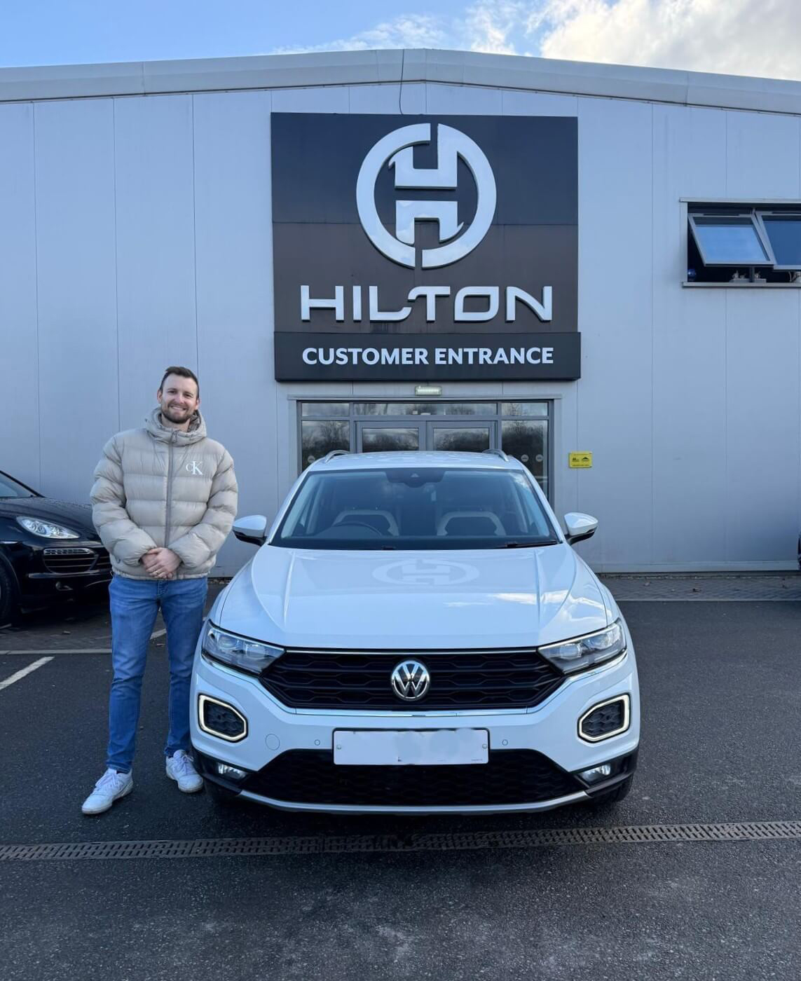 Another happy Hilton Car Supermarket customer