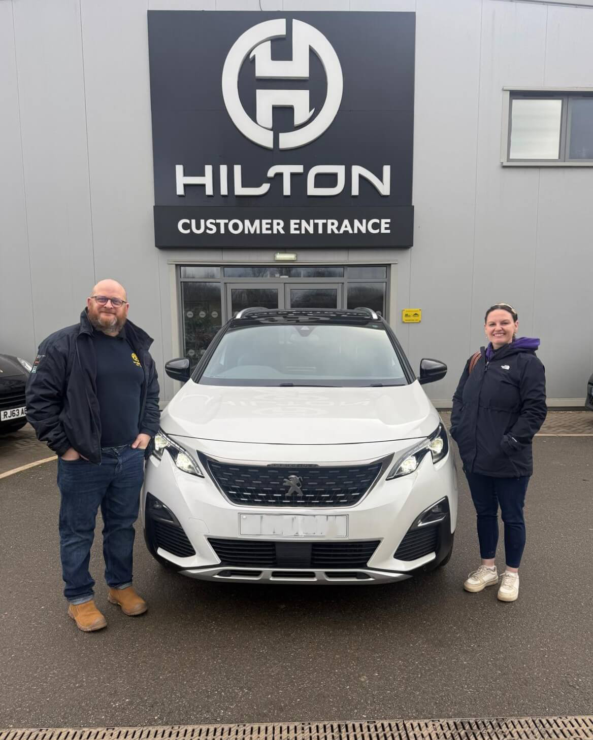 Another happy Hilton Car Supermarket customer